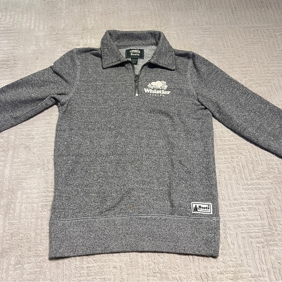 Roots Canada Women’s XXS Sweater Quarter Zip Whistler - Picture 1 of 7